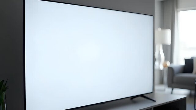 Distorted Television Screen Displaying Static and Glitched Image.