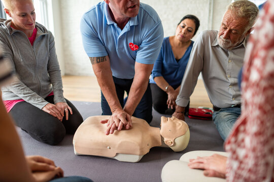 CPR training with diverse group