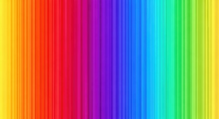 Obraz premium Vibrant vertical lines of rainbow colors create a textured background