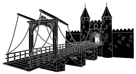 Obraz premium Tower Bridge London Model Replica.