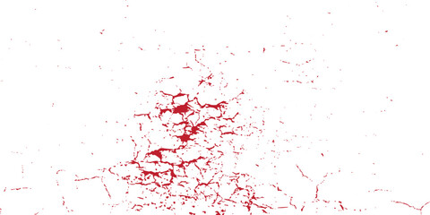 Naklejka premium Red and white grunge texture background with distressed weathered effect and grainy surface details.