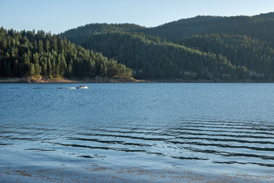 Landscape of Dospat  Reservoir, Bulgaria