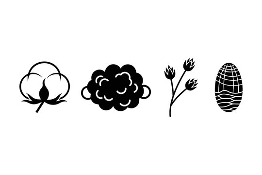 Cotton Plant Icons