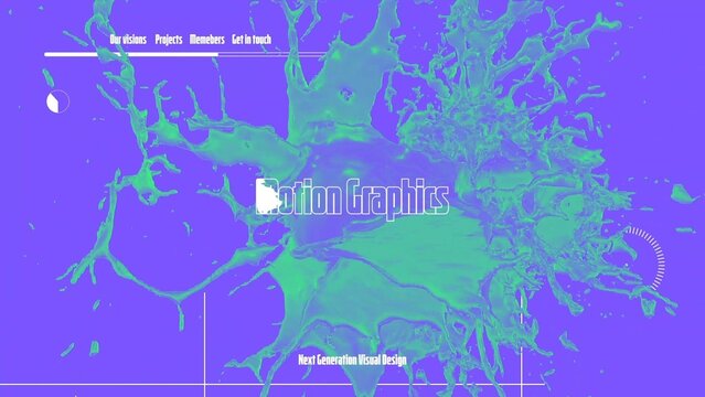 Duotone Liquid Motion Intro