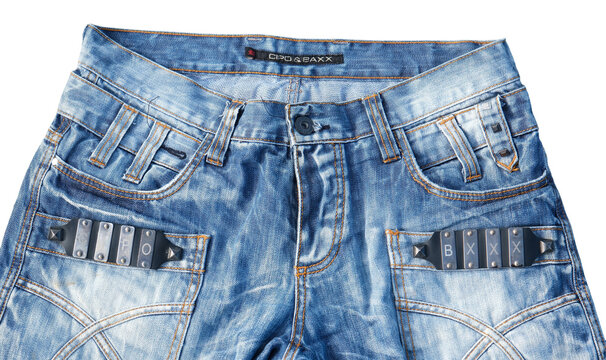 Freigestellte isolierte blaue Cipo & Baxx Jeans im PNG Format, R&uuml;mlang 19 April 2026