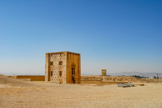Kaaba of Zoroaster is an ancient architectural structure in the archaeological site of Naqsh-e Rustam near Persepolis in Iran
