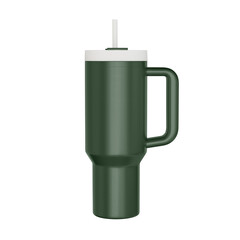 Obraz premium Premium Stainless Steel Water Tumbler Mockup
