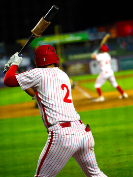 baseball player #2 waiting to bat