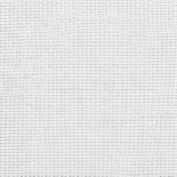 Closeup of white woven fabric texture