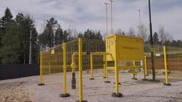 Gas Pipeline Installation: Connecting Rural Communities. Another angle.
