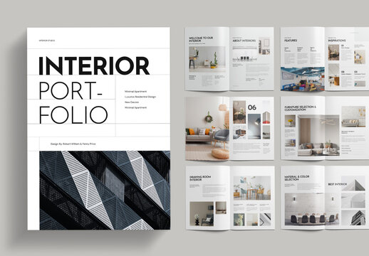 Interior Design Portfolio Template