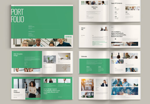 Portfolio Landscape Layout