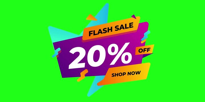 Dynamic Flash Sale Announcement: Grab 50% Off with an Urgent 'Shop Now' Call to Action, Perfect for E-commerce Promotions and