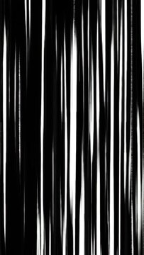 Digital Glitch  A Striped BlackandWhite Background Animation