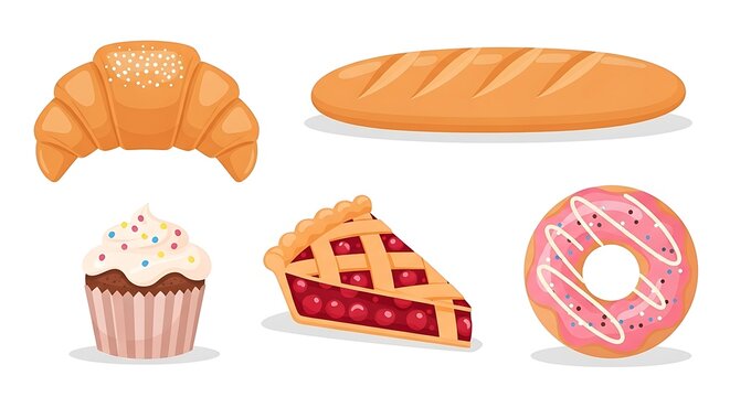 Delicious assortment of baked goods and sweet treats on display