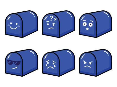 Mailbox Emotions Collection.