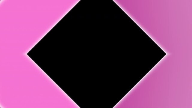 Smooth sliding pink geometric stripes used as a trendy fashion video transition overlay with alpha transparency for digital content