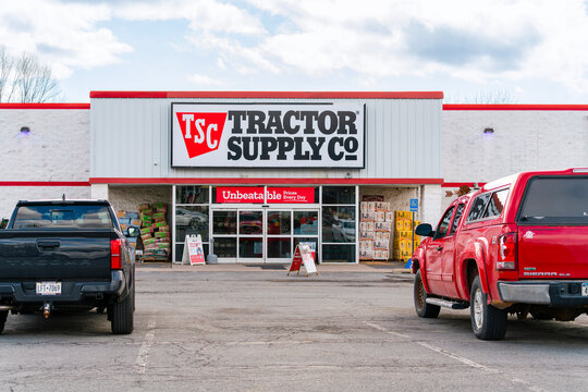 Rome, NY - Apr 6, 2026: Tractor Supply Co. (TSC), founded in 1938, is a leading rural lifestyle retailer with over 2,000 locations across the USA