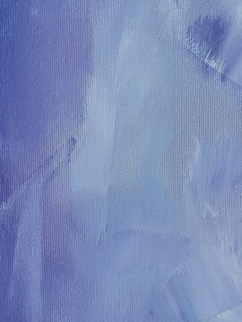 Oil painting background with thick brushstrokes on linen canvas texture