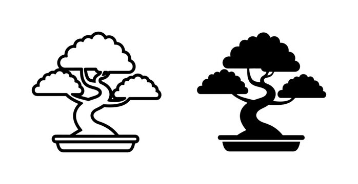 Bonsai Icon" Images  Browse 421 Stock Photos, Vectors, and Video | Adobe  Stock