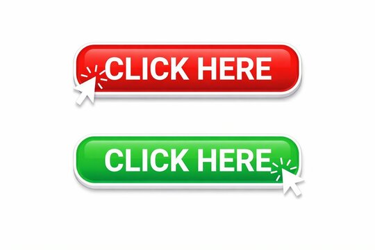 Two contrasting clickable buttons designed to attract user interaction with a bold and attention-grabbing style.