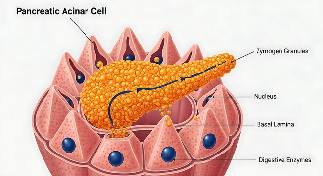 Pancreatic Acinar Cell Structure