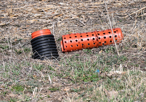 Broken Orange Perforated Field Drain