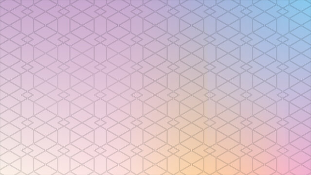 Subtle geometric pattern over light pastel gradient background modern minimalist design.