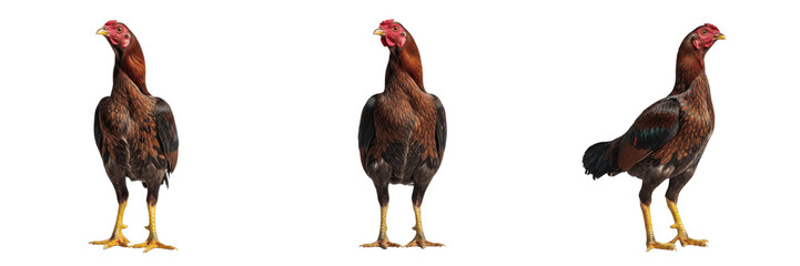 Aseel Chicken Standing Strong Stance - Gallus gallus domesticus - Indian Game Poultry - Poule Asil - Aseel Huhn - Hardy Livestock Photography SEO for Farming and Agriculture Collections © Homelander
