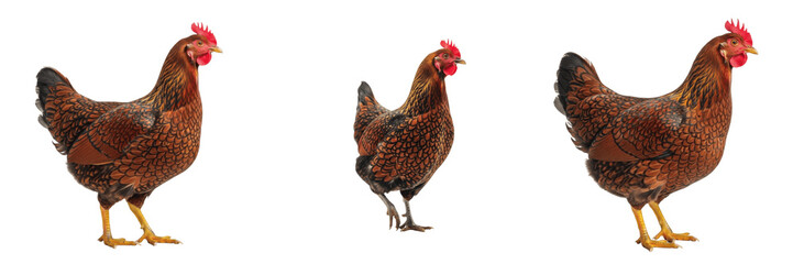 Welsummer Chicken Standing Speckled Feathers - Gallus gallus domesticus - Dutch Poultry Breed - Poule Welsummer - Welsumer Huhn - Heritage Livestock Photography SEO for Farming and Agriculture © Homelander