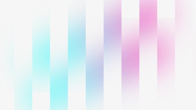 Abstract composition with blurry vertical stripes of blue and pink color. Motion background effect with soft light gradient texture for modern digital design project.