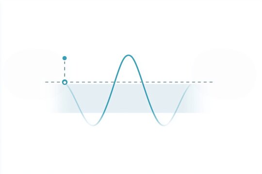 Light wavelength measurement diagram, transverse wave with lambda, crest and trough labeled