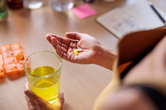 Morning healthcare routine