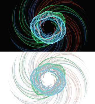Abstract colorful light wave vibrant flowing lines background futuristic energy motion Onda de luz Onde de lumi&egrave;re Lichtwelle technological design cyber art digital wallpaper high quality