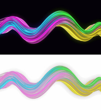 Abstract smooth neon glow elegant glowing lines background futuristic light flow Brillo suave &Eacute;clat doux Sanftes Gl&uuml;hen modern design digital art high quality wallpaper vector graphics