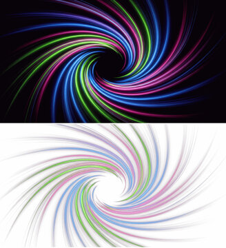 Abstract colorful light trails high speed light motion background energy path Rastros de luz Traces de lumi&egrave;re Lichtspuren dynamic movement conceptual design electric speed wallpaper art render