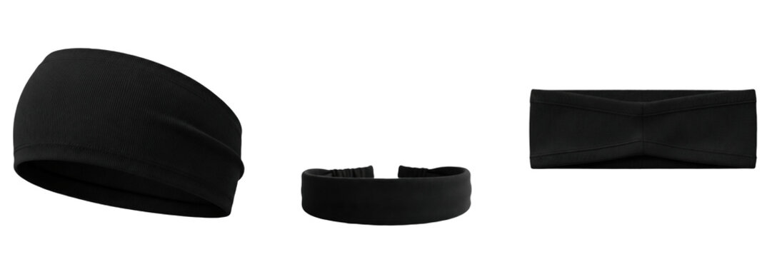 Athletic headband moisture wicking hair band Cinta para el pelo Bandeau Stirnband sports accessory for running tennis gym workout elastic fabric breathable headwear fitness gear