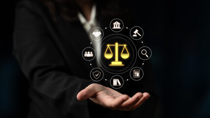 Justice system ensures legal governance and fairness. Justice system protects rights, system upholds laws, justice ensures order, and justice system delivers judgment. Latch