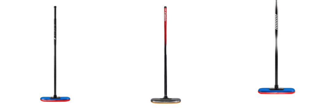 Curling broom sweeping brush Escoba de curling Balai de curling Curling-Besen winter sports equipment for curling game professional match play synthetic fiber brush athletic gear
