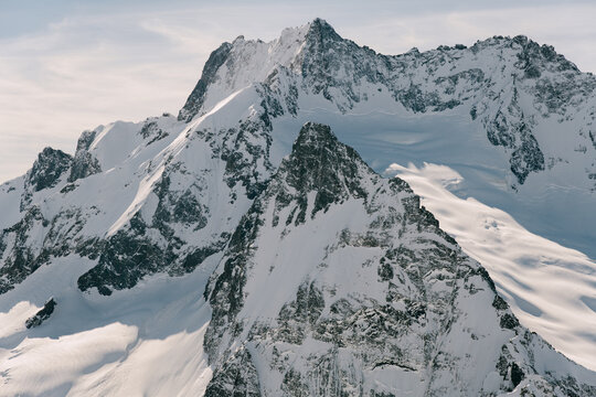 Mountain Under Snow