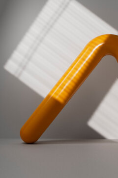 3D Minimal Orange Angular Tube