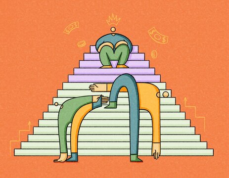 Stairs of success