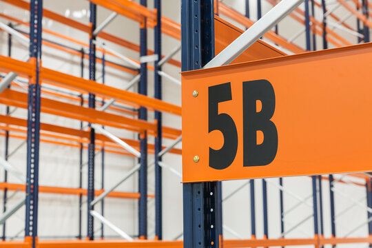 New empty industrial warehouse