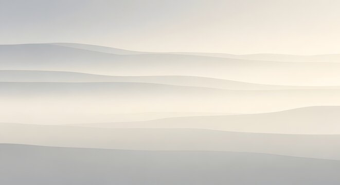 Layered fog background in soft gray and ivory for dreamy understated product presentation