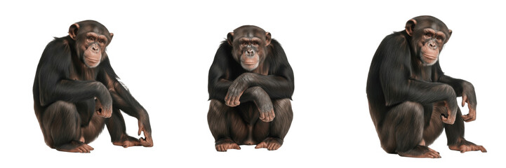 Common Chimpanzee Primate - Pan troglodytes - Chimpanzé - Chimpancé - Intelligent Ape SEO Title -...