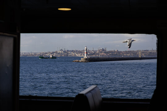View from the ferry window