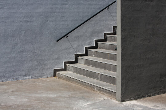 Concrete stairs