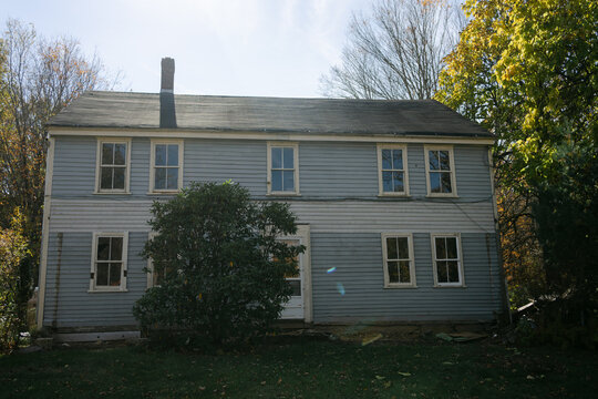 before photos of house about to be renovated. 