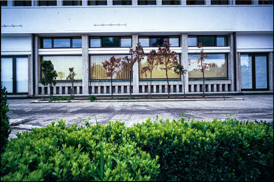 Urban landscape, house wall view
