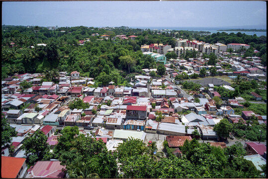 Residential area in the tropics